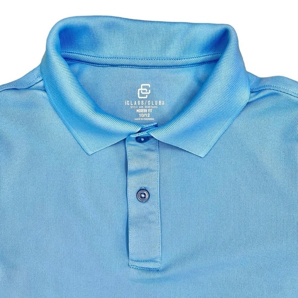 Class Club Children’s Blue Short Sleeve Polo - Picture 3 of 8